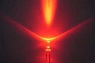 1000 개/몫 3mm 붉은 색 라운드 LED 밝은 발광 다이오드 구성 요소 세트 도매